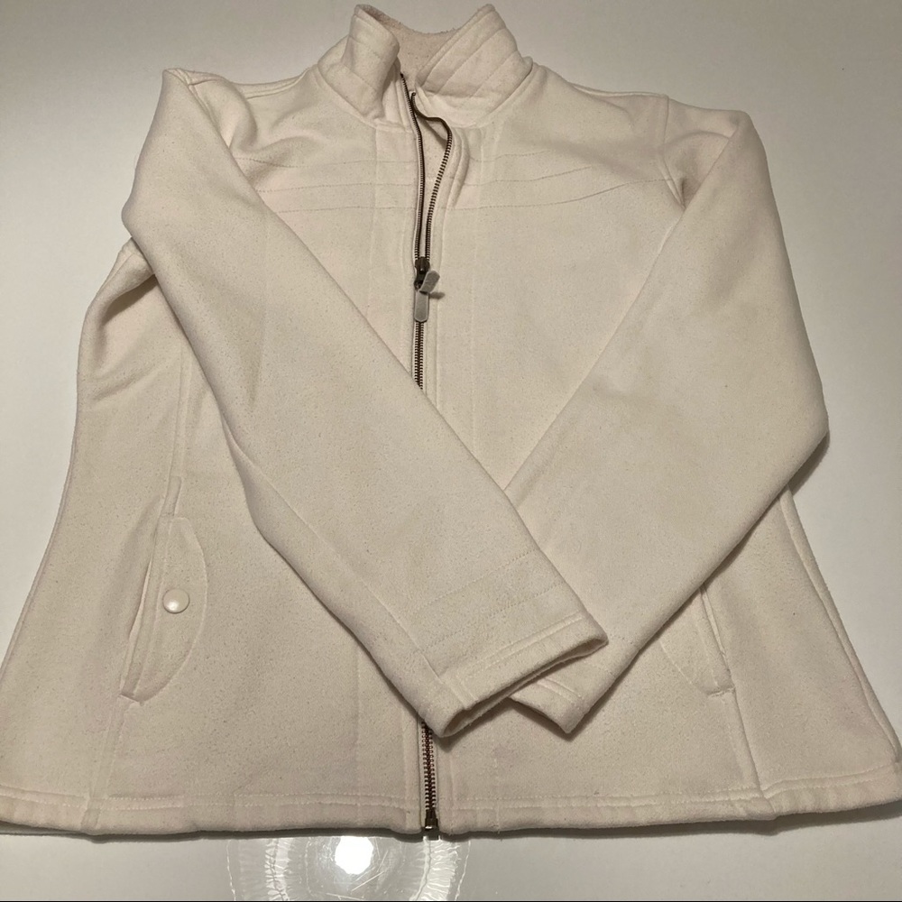 WHITE Columbia Fleece Jacket , Medium